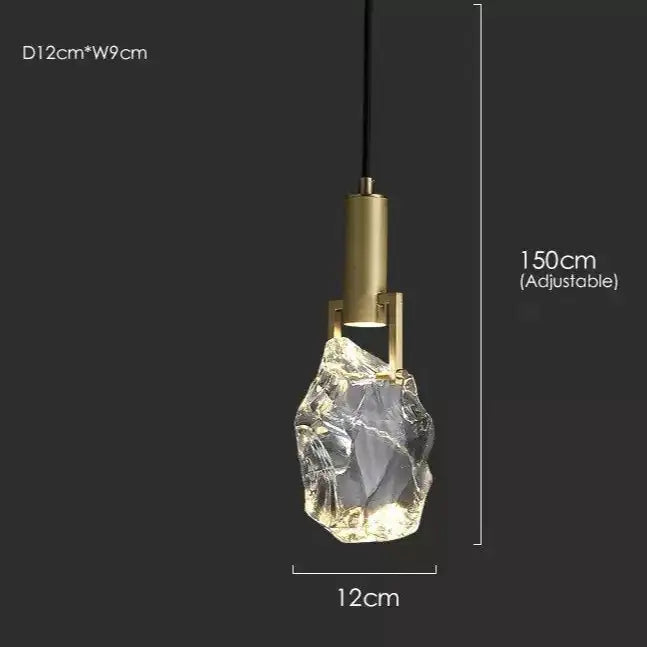 Crystal Cascade Pendant Lights