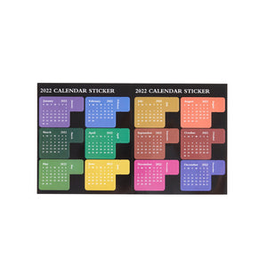 Plan This Note Stick Waterproof Notepad Month Index Label Schedule This English Sticker